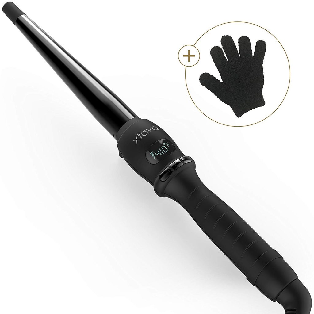 Xtava Twirl Tapered Curling Wand